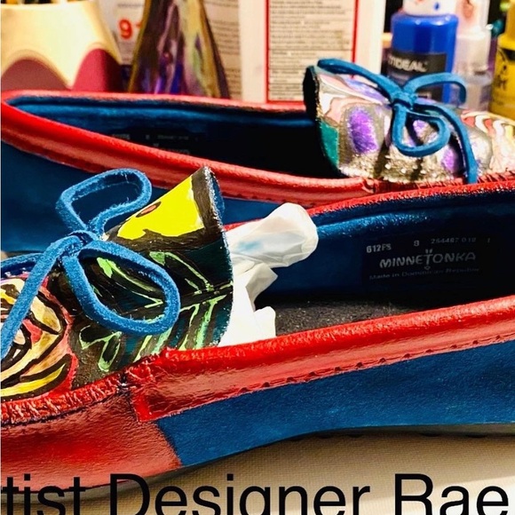 Custom Shoe Painting. Send Me Shoes Custom Painted 4 You. Message w Questions - Picture 2 of 3